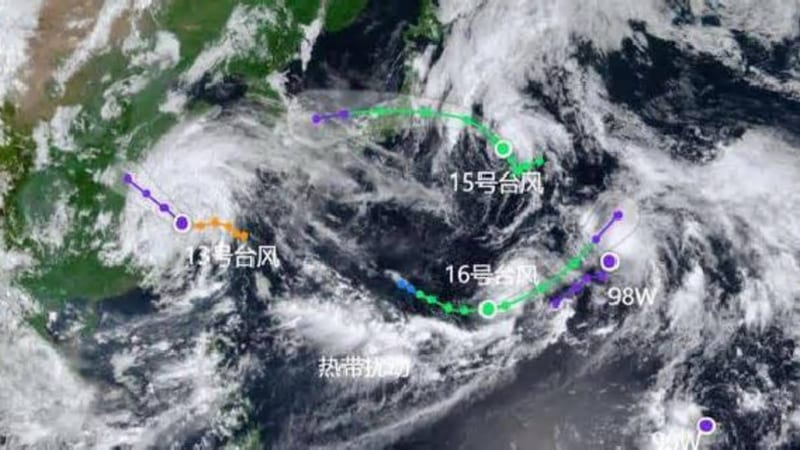 8月预计生成6至7个台风，第16号琵鹭路径更新